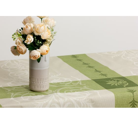 Скатерть Protec Textil S.L. ALBA Анет зеленая 120x140 см 5207