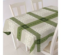 Скатерть Protec Textil S.L. ALBA Анет зеленая 140x180 см 5213
