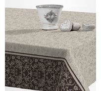 Скатерть Protec Textil S.L. ALBA Уни серо-бежевый 140x180 см 6134