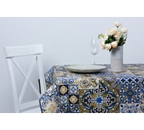 Скатерть Protec Textil S.L. Alba Мозаика синий 120x140 см 6127