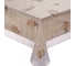 Прямоугольная скатерть Meiwa 152x228 см, белый, бежевый 7566 1