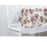 Готовая скатерть Meiwa F-198 WH/BR круглая 152 см, белый/коричневый 7552 4