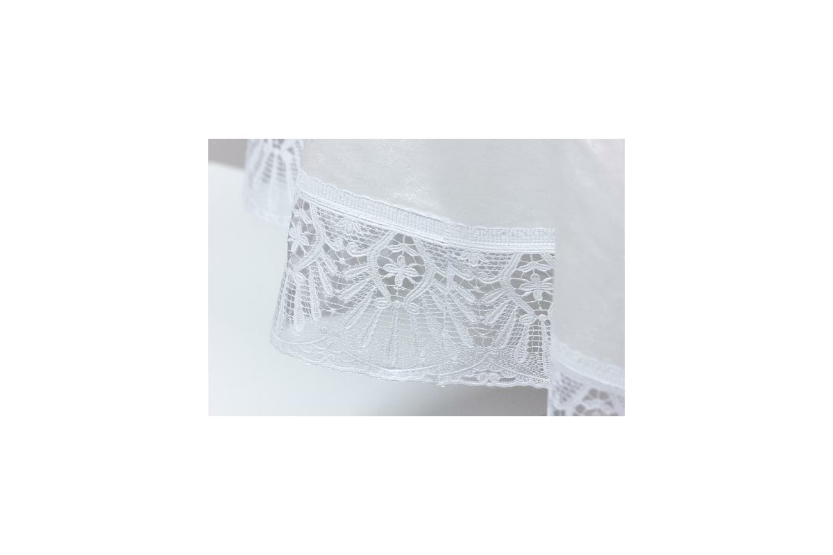 Круглая скатерть Meiwa 178 см, белый 6299 - выгодная цена, отзывы ...