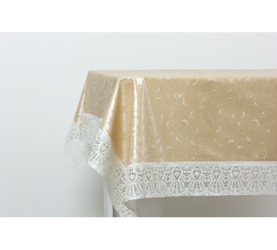 Прямоугольная скатерть Meiwa 122x152 см, бежевый 5138
