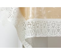 Овальная скатерть Meiwa 132x178 см, бежевый 5783