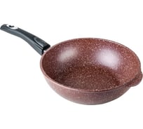 Сотейник Горница 240/82 мм, со съемной ручкой, без крышки, антипригарное покрытие СТ2412аш ПС7246