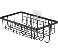 Навесная корзинка для кухни Mallony MAGIC MR-08 24х13х5.5 см, 5 крючков 104358