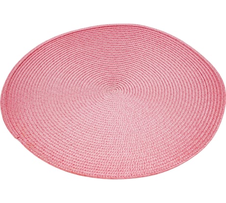 Сервировочная плетеная салфетка Рыжий кот PPW-02 диаметр 38 см 312364