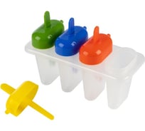 Набор формочек для мороженого Mallony GELATO 4 ячейки 102923