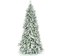 Ель CRYSTAL TREES ЭМИЛИ зеленая в снегу 180 см KP4618S