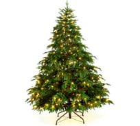 Ель CRYSTAL TREES ВЕРСАЛЬСКИЕ ОГНИ с освещением 215 см KP22215L