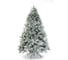 Ель CRYSTAL TREES МОЛЬВЕНО в снегу с вплетенной гирляндой 270 см KP7270SL 1