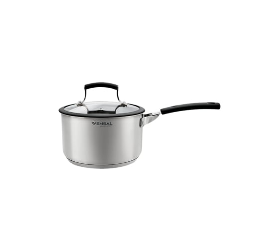 Ковш VENSAL Nuances de gout с крышкой из нержавеющей стали 1.9 л 16 см VS1510