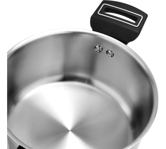 Кастрюля VENSAL Velours noir с крышкой из нержавеющей стали 5.4 л 24 см VS1502