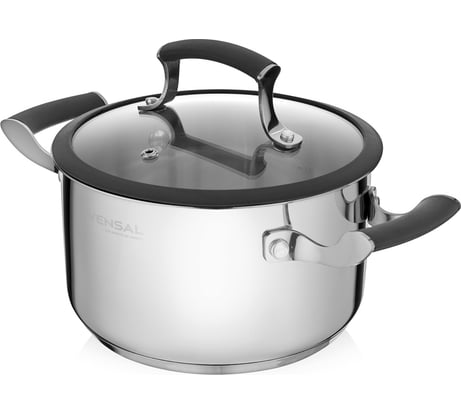 Кастрюля VENSAL Nuances de gout с крышкой из нержавеющей стали 2.6 л 18 см VS1511