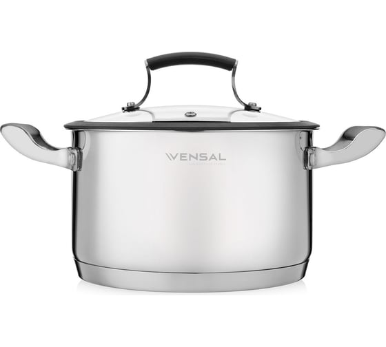 Кастрюля VENSAL Nuances de gout с крышкой из нержавеющей стали 3.5 л 20 см VS1512