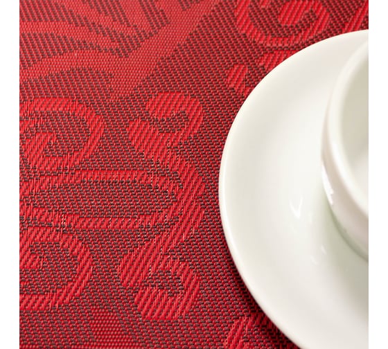 Сервировочная салфетка Joy HOME плейсмат Модерн, красный, 30x45 см, 4 шт в упаковке 10577