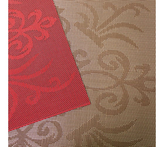Сервировочная салфетка Joy HOME плейсмат Модерн, коричневый, 30x45 см, 4 шт в упаковке 10576