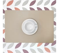 Сервировочная салфетка Joy HOME плейсмат Зара, бежевый, 30x45 см, 4 шт в упаковке 10580