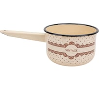 Эмалированный ковш appetite 1.5 л цилиндрический без крышки Vintage 1с42с Vintage