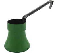 Турка-кофеварка с противопригарным покрытием ПКБ АРМА, 450 мл, зеленый Турка пп