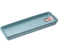 Керамическое прямоугольное блюдо PERFECTO LINEA Asian 24.5x7.5x3 см, голубой 17-102452
