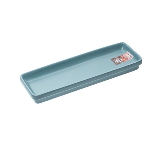 Керамическое прямоугольное блюдо PERFECTO LINEA Asian 24.5x7.5x3 см, голубой 17-102452 1
