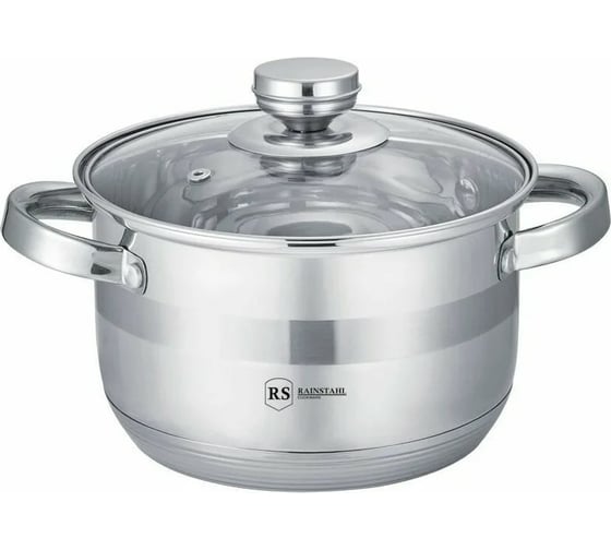 Кастрюля Rainstahl RS\CS 2700-22 5,1 л дно 5-ти шаговое 2700-22RS\CS 1
