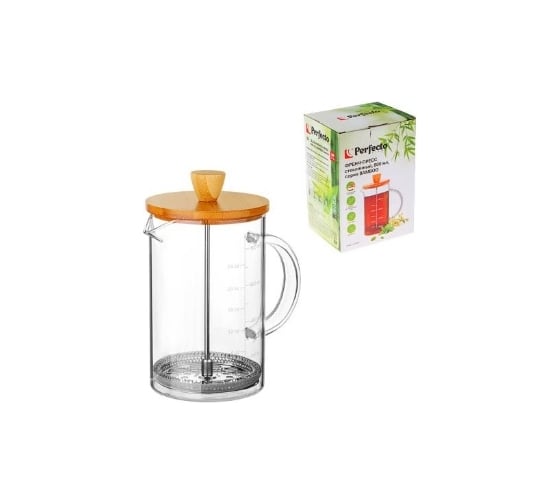 Френч-пресс PERFECTO LINEA Bamboo 0.8 л 38-800800 1