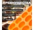 Форма для выпечки PERFECTO LINEA силиконовая, прямоугольная, на 12 кексов, 33x25x3 см, оранжевая 20-018714 2