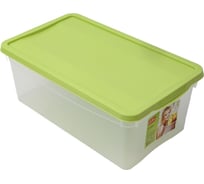 Контейнер для хранения продуктов Phibo 5 л микс салатовый 431166418