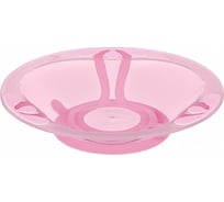 Детская тарелка для вторых блюд Kidfinity на присосе 400 мл розовый 431311905