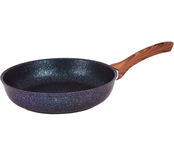 Сковорода Kukmara линия Granit ultra 260 мм с ручкой, антипригарное покрытие blue сгг260а