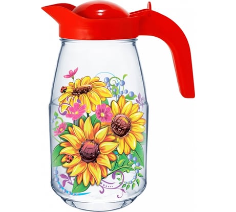 Кувшин Декостек Подсолнух 1,5 л., 1 шт. арт. 1607-Д ПС4639