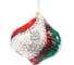 Подвес Магия праздника Луковичка christmas ornament, 8 см, пенопласт, текстиль, пластик NY18/033 1