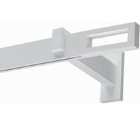 Однорядный карниз Arttex Хай-тек белый, 200 см, Фрейм А0000030039