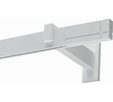 Однорядный карниз Arttex Хай-тек белый, 240 см, Лайн А0000030041