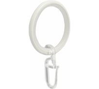 Кольцо с пластиковой вставкой Arttex белый, D28 А0000003431