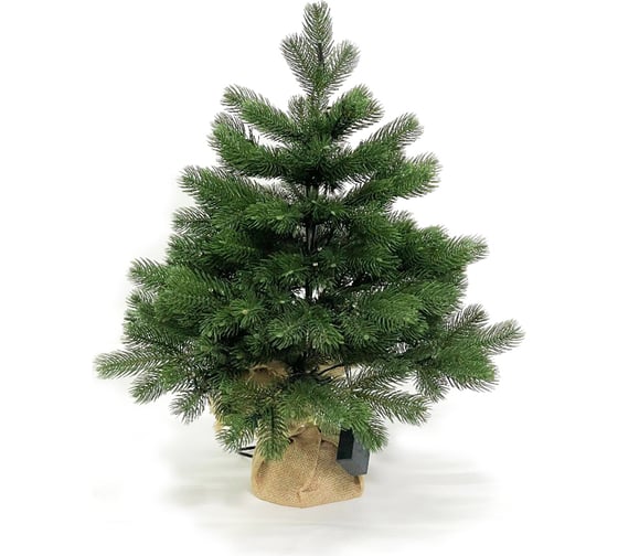 Ель CRYSTAL TREES ЦАРСКАЯ КОРОНА с вплетенной гирляндой 60 см KP6160L