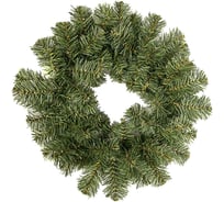 Рождественский венок Сноубум 40 см, ПВХ, зеленый 379-141