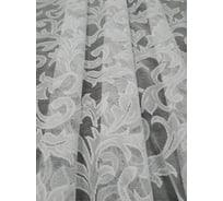 Тюль Костромской текстиль Сетка Классическая ветка, ширина 250 см, высота 260 см, белый 00-00803083