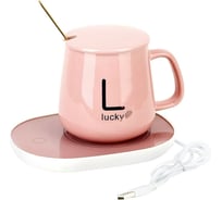 Кружка с крышкой и ложкой Nouvelle Lucky, 440 мл, с подогревом 1060065-1