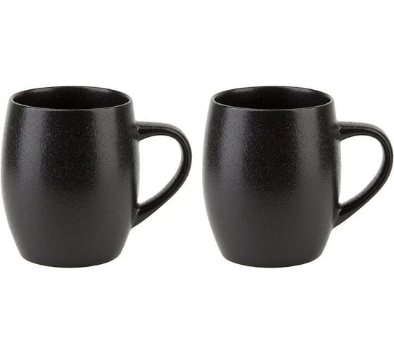 Набор кружек Nouvelle Black Stone, 430 мл, 2 шт. 0540157-Н2 1