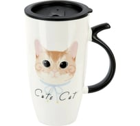 Кружка с крышкой Nouvelle Cute cat, 600 мл 1760173-3