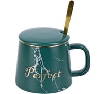 Кружка с крышкой и ложкой Nouvelle Perfect, 400 мл 1060066-2