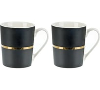 Набор кружек Nouvelle Черный бархат, 390 мл, 2 шт. 2110078-Н2-4