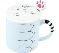 Кружка с крышкой и ложкой Nouvelle Big fat cat, 430 мл 1760184-1