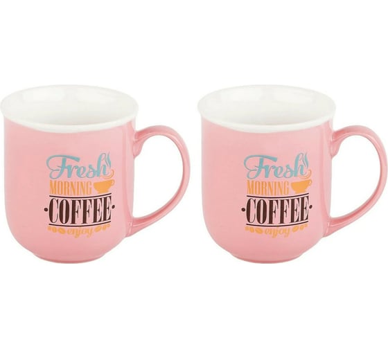 Набор кружек Nouvelle Premium Coffee, 380 мл, 2 шт. 2410050-Н2-2