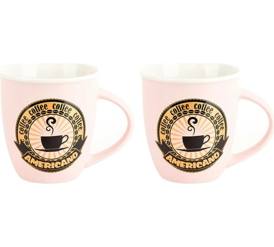 Набор кружек Nouvelle Coffee Varieties, 370 мл, 2 шт. 2410053-Н2-2