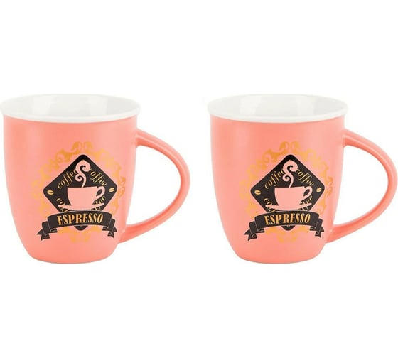 Набор кружек Nouvelle Coffee Varieties, 370 мл, 2 шт. 2410053-Н2-3